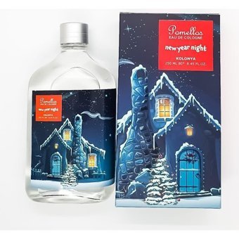 Pomellos New Year Night Cam Şişe Kolonya 250 ml