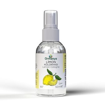 Ormanya 80 Derece Limon Kolonya 50 ml