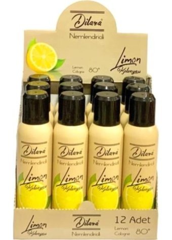 Dilara Nemlendiricili Limon Sprey Kolonya 12x150 ml