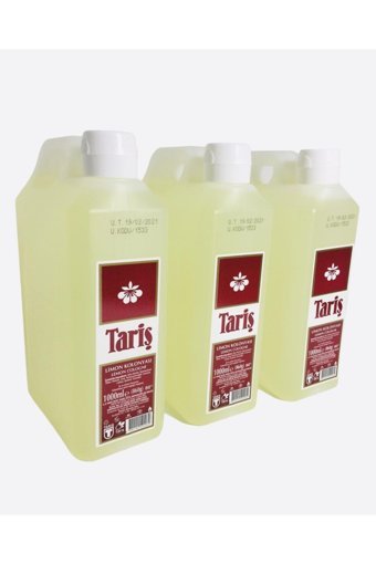 Tariş 80 Derece Limon Kolonya 3x1 lt