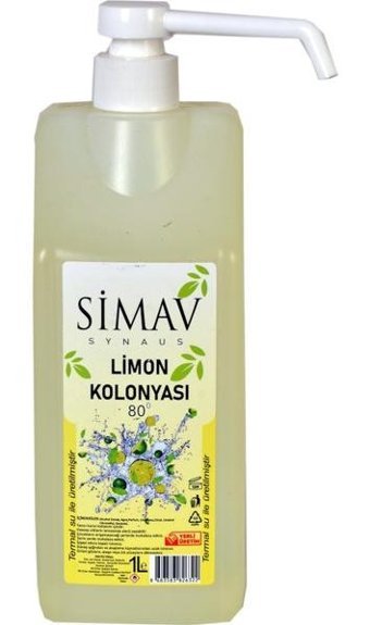 Simav Termal Sulu Limon Sprey Kolonya 1 lt