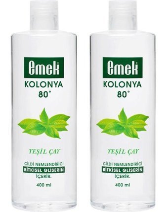 Emek Gliserinli Yeşil Çay Kolonya 2x400 ml