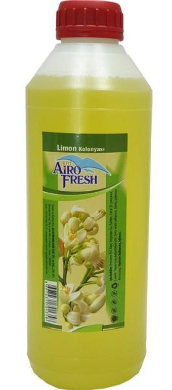 Airofresh 60 Derece Limon Kolonya 1 lt