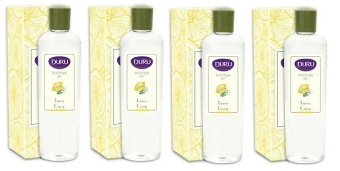 Duru 80 Derece Limon Çiçeği Kolonya 4x400 ml