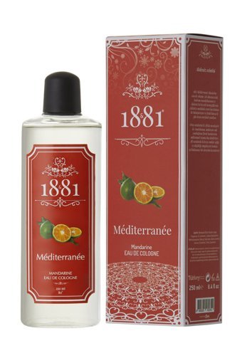 1881 80 Derece Mandalina Cam Şişe Kolonya 250 ml