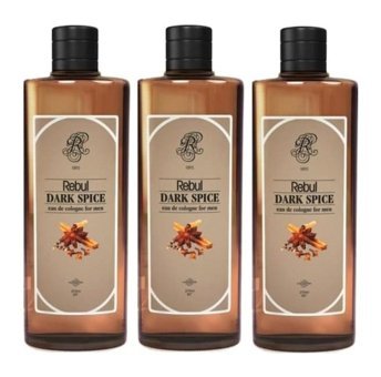 Rebul 80 Derece Dark Spice Sprey Cam Şişe Kolonya 3x270 ml