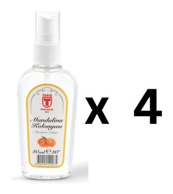 Tariş Mandalina Sprey Kolonya 4x80 ml