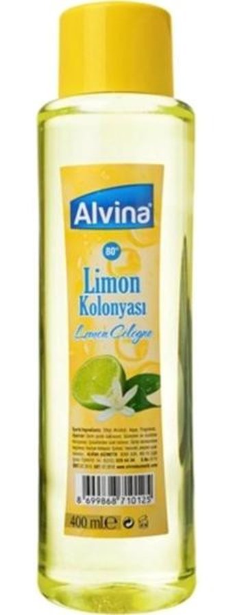 Alvina 80 Derece Limon Kolonya 170 ml