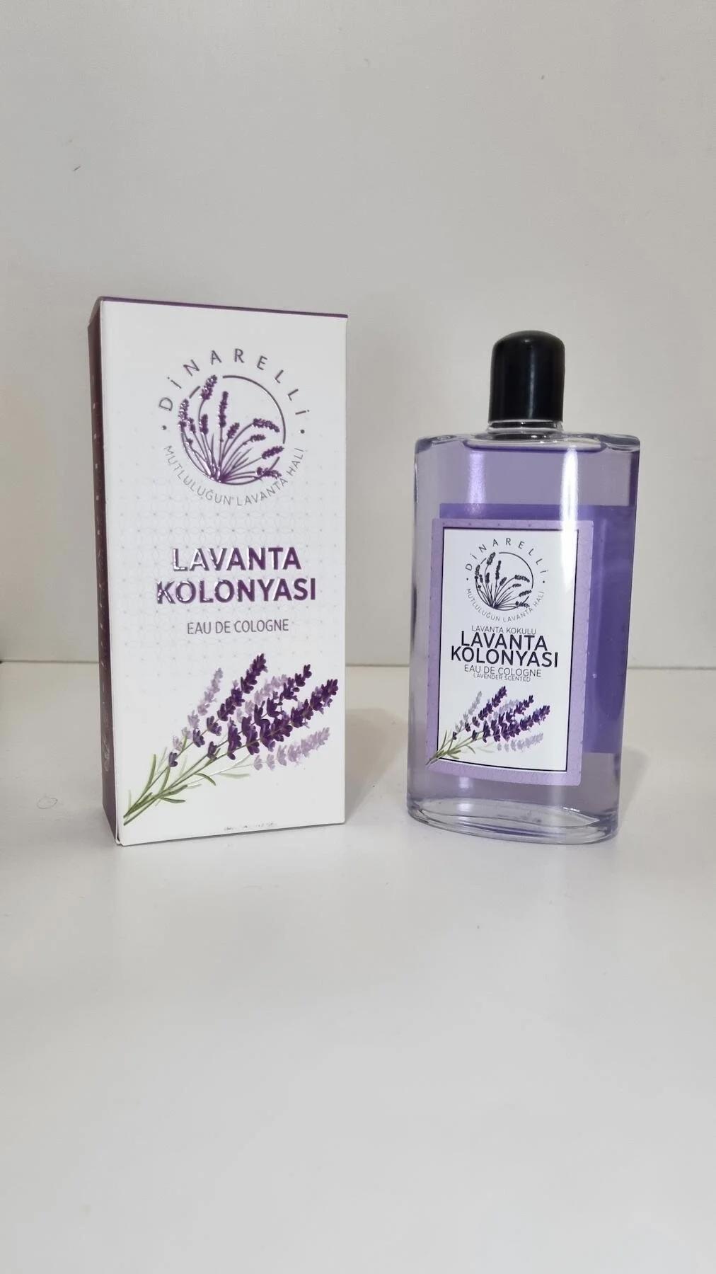 Dinarelli Lavanta Cam Şişe Kolonya 200 ml