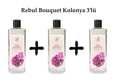 Rebul Bouquet Çiçeksi Kolonya 3x270 ml