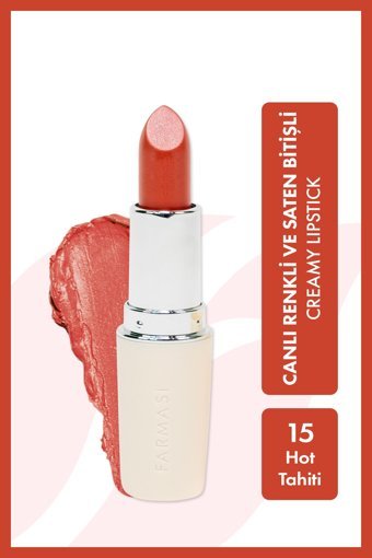 Farmasi Creamy 15 Parlak Krem Stick Ruj