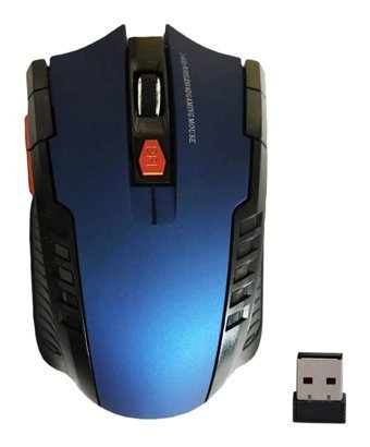 Fiauli Ergonomik Makrolu Kablosuz Mavi Optik Gaming Mouse