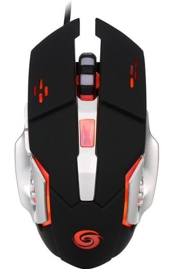 Decisive K1026 RGB Ergonomik Kablolu Siyah Optik Gaming Mouse