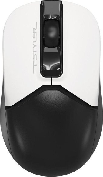 A4 Tech Fstyler FG12S Sessiz Kablosuz Beyaz - Siyah Optik Mouse