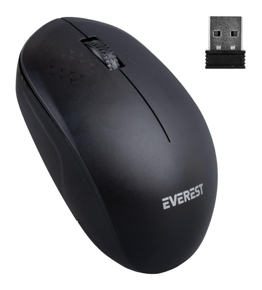 Everest SMW-88 Kablosuz Siyah Optik Mouse