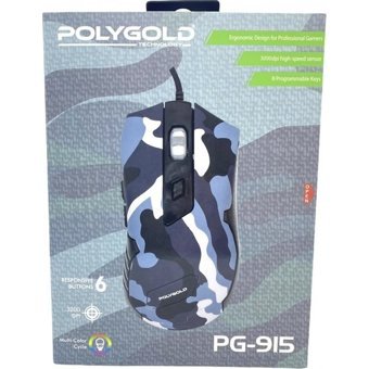 Polygold Lecoo M1102 Kablolu Mavi Optik Mouse