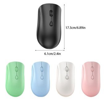 Clsslvvbn Sessiz Kablosuz Siyah Optik Mouse