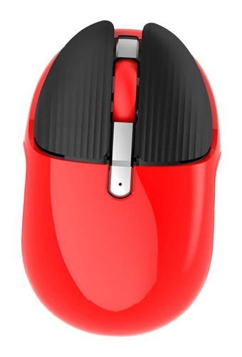 Partykindom Sessiz Makrolu Kablosuz Kırmızı Optik Gaming Mouse