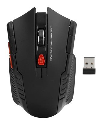 Dpofirs RGB Ergonomik Makrolu Kablosuz Siyah Optik Gaming Mouse