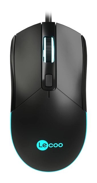 Lecoo Lecoo MS109 RGB Ergonomik Makrolu Kablolu Siyah Optik Gaming Mouse