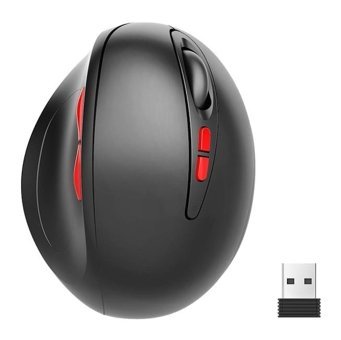 Hxsj T33 Ergonomik Makrolu Kablosuz Siyah Optik Mouse