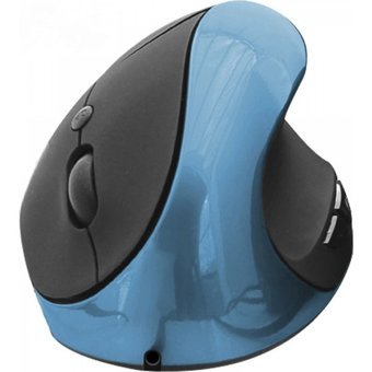 Jingyi Sessiz Ergonomik Dikey Makrolu Kablosuz Mavi Optik Mouse