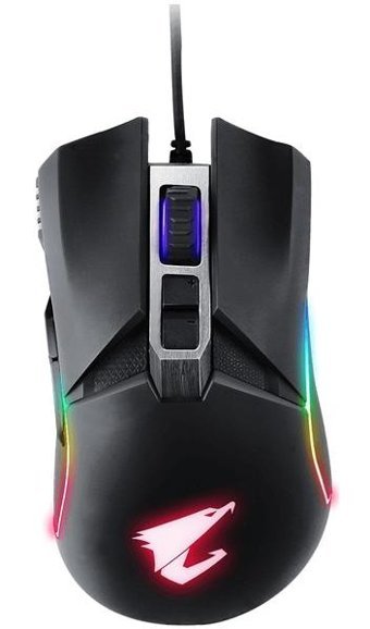 Gigabyte M5 RGB Makrolu Kablolu Siyah Optik Gaming Mouse