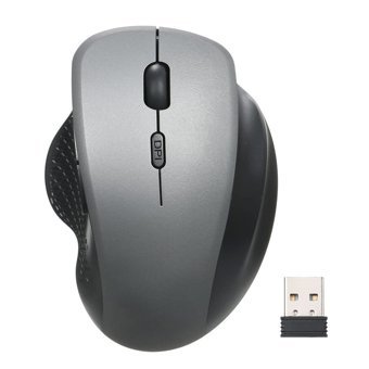 Mistaha Ergonomik Dikey Makrolu Kablosuz Gri Optik Gaming Mouse