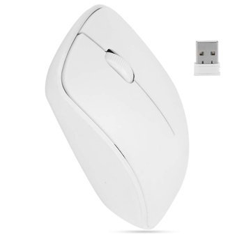 Broleo Kablosuz Beyaz Optik Mouse