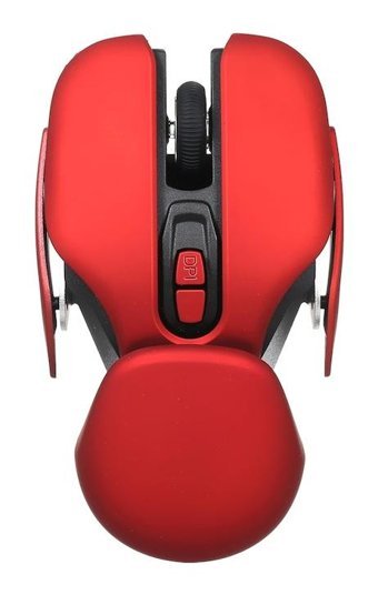 Hallow Ergonomik Kablosuz Kırmızı Optik Mouse