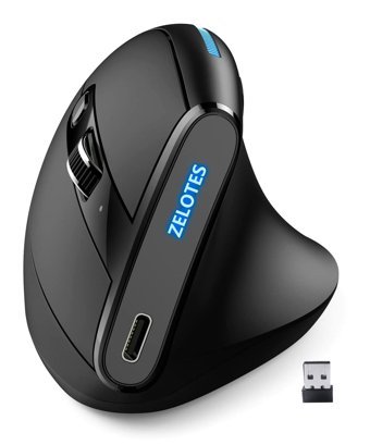 Mistaha F-36A RGB Makrolu Kablosuz Siyah Optik Mouse