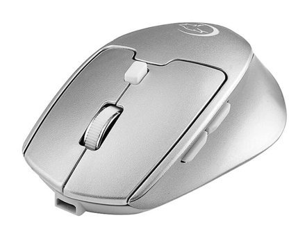 Generic G823 RGB Makrolu Kablosuz Gümüş Optik Mouse