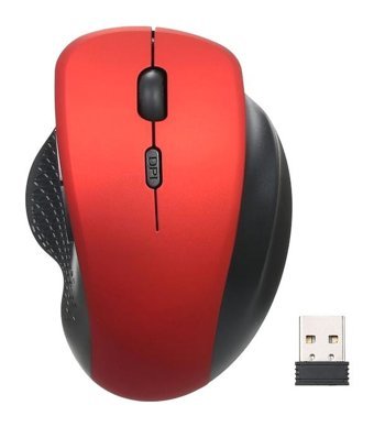 Hallow Ergonomik Dikey Makrolu Kablosuz Kırmızı Optik Mouse