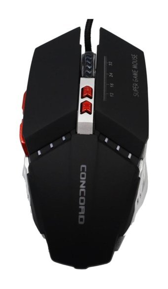 Concord Times RGB Kablolu Siyah Optik Gaming Mouse