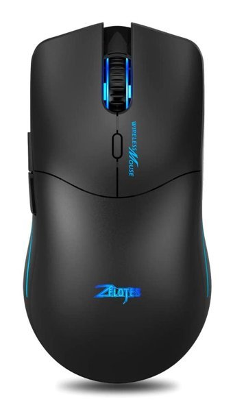 Mistaha F-22 RGB Ergonomik Makrolu Kablosuz Sarı Optik Gaming Mouse