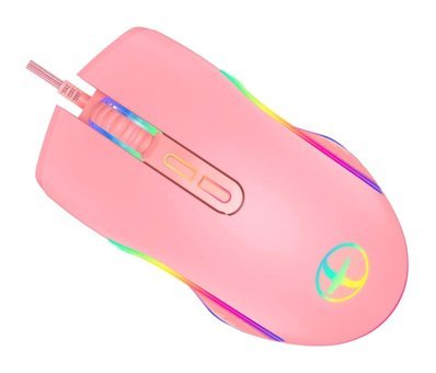 Jojofuny RGB Kablolu Pembe Optik Mouse