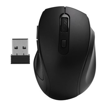 Vbestlife Ergonomik Makrolu Kablosuz Siyah Optik Mouse