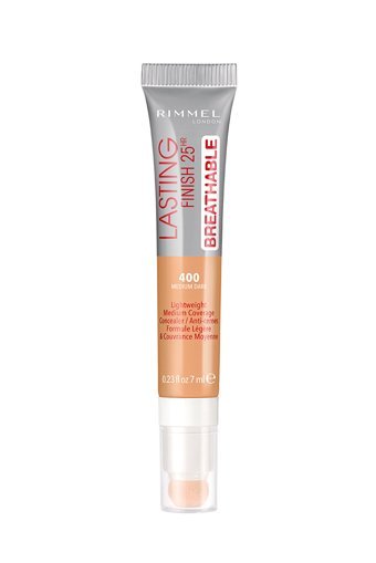 Rimmel London Lasting Finish 25Hr Breathable 400 Medium Dark Nemlendiricili Göz Altı Krem Tüp Kapatıcı