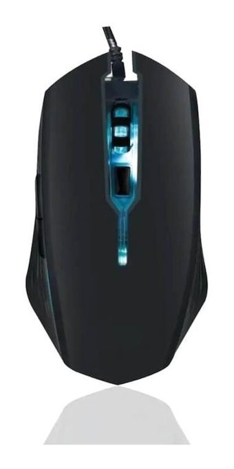 Platoon Friwol Valoz RGB Makrolu Kablolu Siyah Optik Gaming Mouse