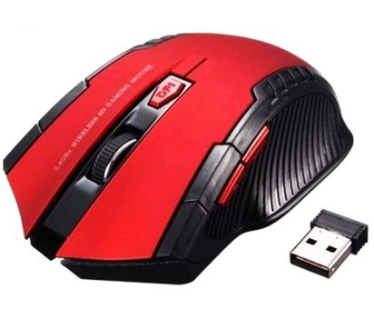 Concord Concord C-19 RGB Makrolu Kablosuz Kırmızı Optik Gaming Mouse