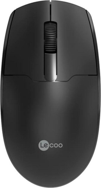 Lenovo Lecoo WS204-S Kablosuz Siyah Optik Mouse