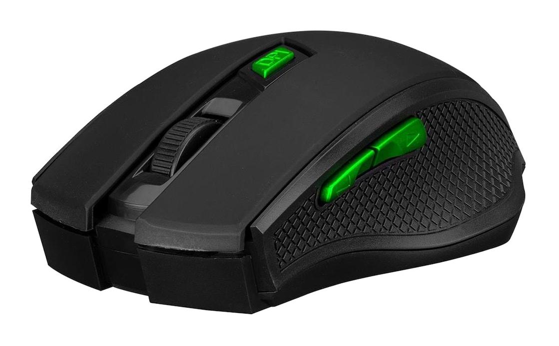 Everest Makrolu Kablosuz Siyah Optik Gaming Mouse