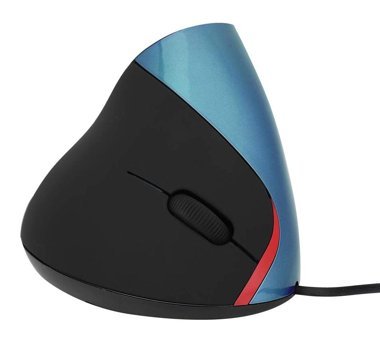 Vbestlife Ergonomik Dikey Makrolu Kablolu Mavi Optik Gaming Mouse