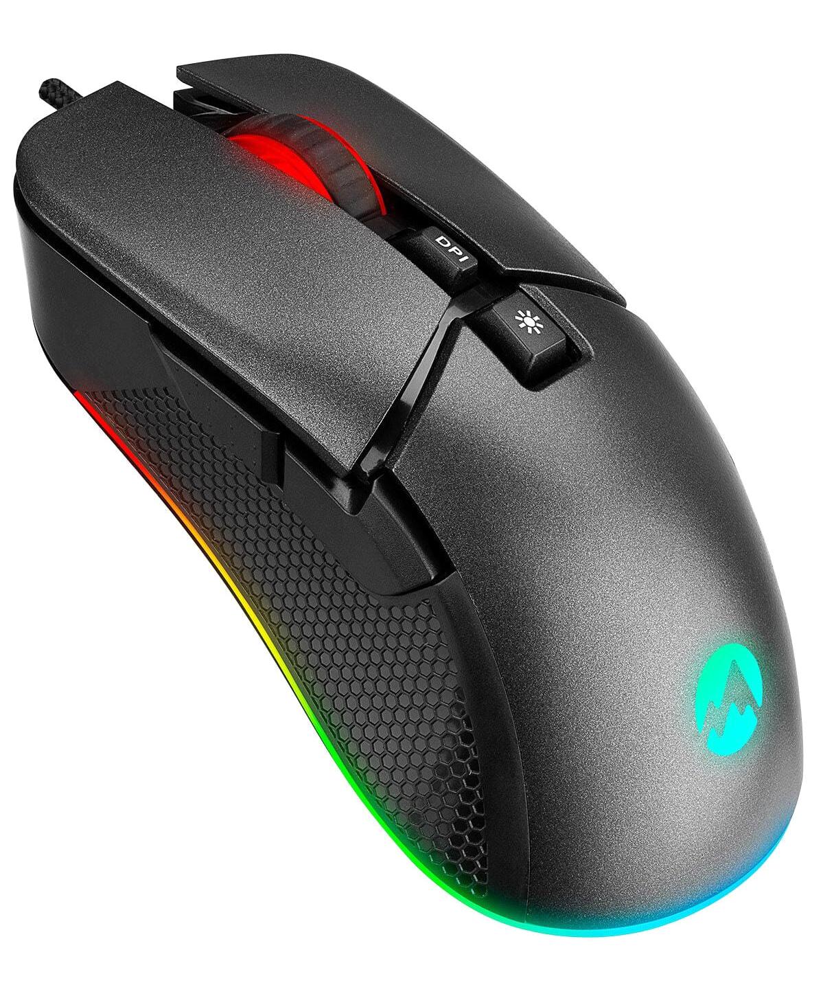 Everest SGM-05 X-Racer RGB Makrolu Kablolu Siyah Optik Gaming Mouse