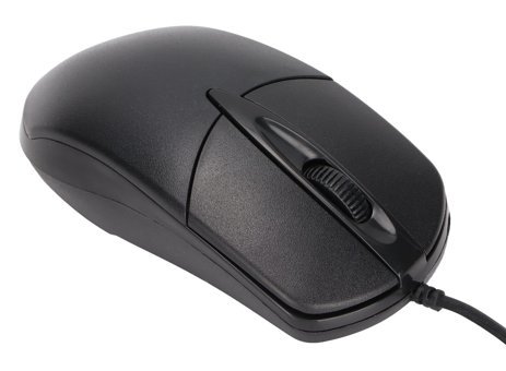 Kimiss Ergonomik Kablolu Siyah Optik Mouse