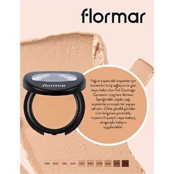 Flormar 002 Lvory Göz Altı ve Yüz Krem Pot Kapatıcı