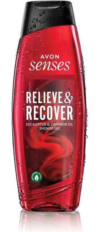 Avon Senses Relieve & Recover Kafur Yağı-Okaliptus Duş Jeli 500 ml