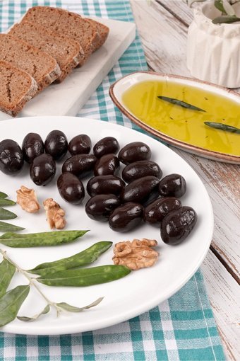 Aymis Kalamata Az Tuzlu Siyah Zeytin Paket 300 gr