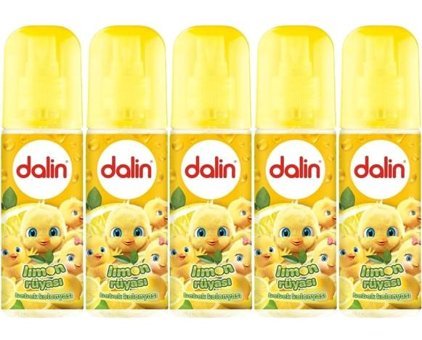 Dalin Limon Rüyası Sprey Bebek Kolonyası 5x150 ml