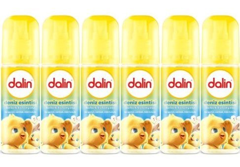 Dalin Deniz Esintisi Sprey Bebek Kolonyası 6x150 ml